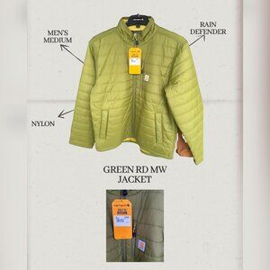TAKE 50% OFF | Rain Defender Lightweight Insulated Jacket - Chive Green - NWT